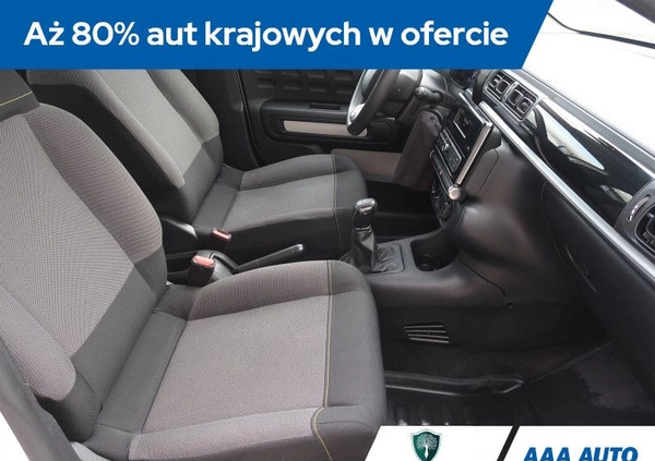 Citroen C3 cena 37000 przebieg: 160059, rok produkcji 2020 z Głogówek małe 211